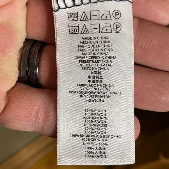 NWT MICHAEL KORS Zebra Print Blouse - Picture 7 of 11